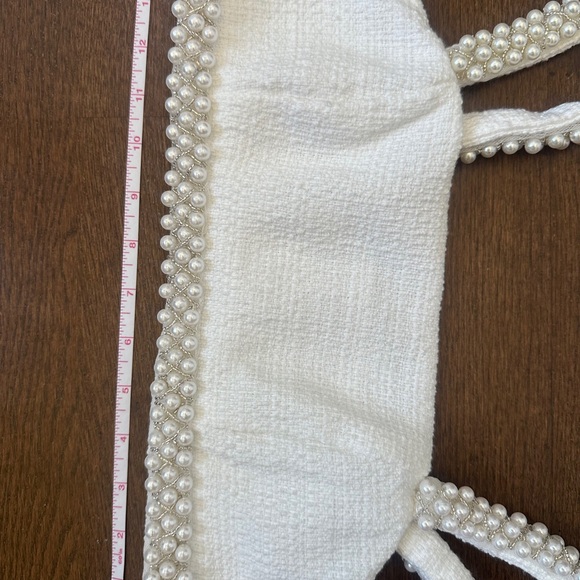 Hutch Adley pearl trimmed tweed bridal set XXS - Picture 8 of 9